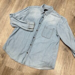 Wildfang Light Blue Button Down Shirt